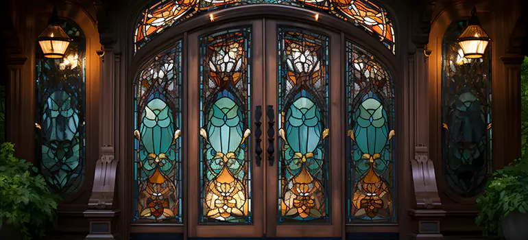 Wrought Iron Storm Door in Pinecrest, FL