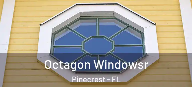  Octagon Windowsr Pinecrest - FL